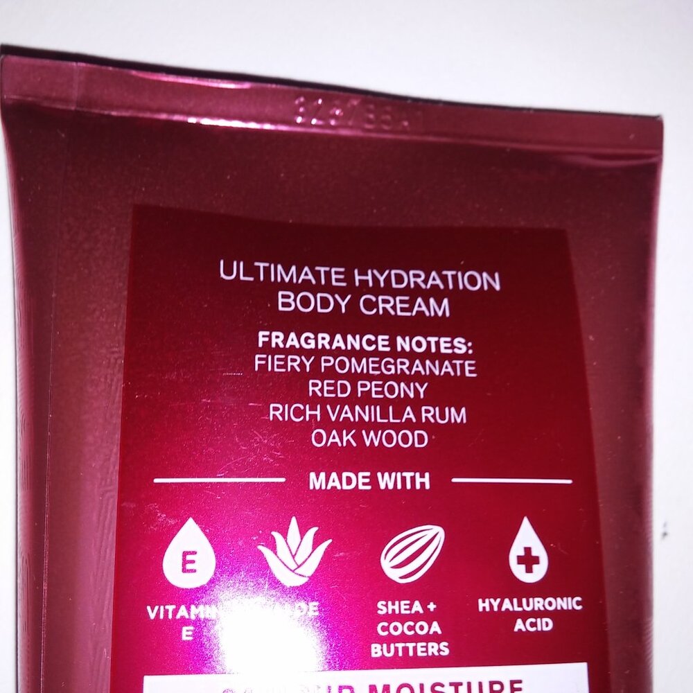 Set of 3 Bath and Body Works Cream Lotion Forever Red Ultimate Hydration Shea Bu - Picture 5 of 12